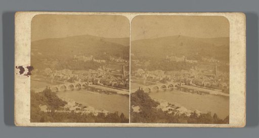 Panoramic view of Heidelberg, Germany