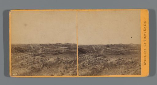 View of the dunes at Zandvoort
