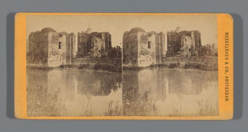 View of the ruins of Brederode Castle