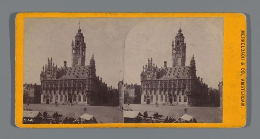 View of the town hall of Middelburg