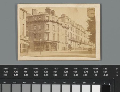 View of the pharmacy of B. K. Earnshaw in Eastbourne, England