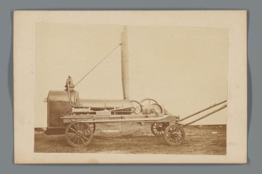 Advertisement with a Crane, Produced by Kensington Iron Works in Philadelphia