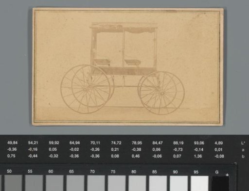 Carriage produced by Henry Hooker & Company in New Haven, Connecticut