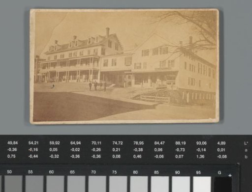 Advertisement for Tucker's Hotel in Peterborough, New Hampshire