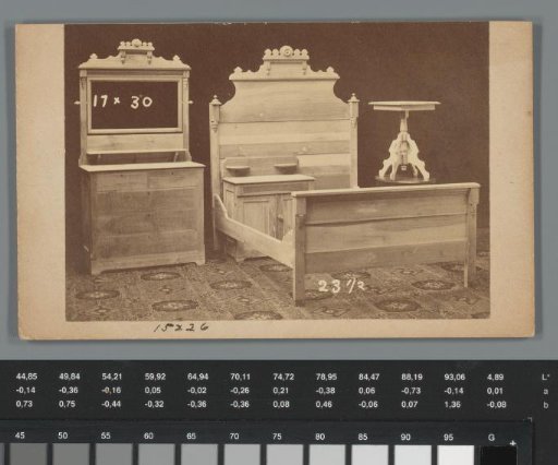 Advertisement for furniture by Merriam, Hall & Company in North Leominster, Massachusetts