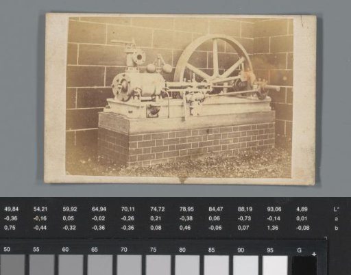 View of a steam engine