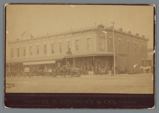 View of the Premises of G.N. Lindsay & Company in Chanute, Kansas