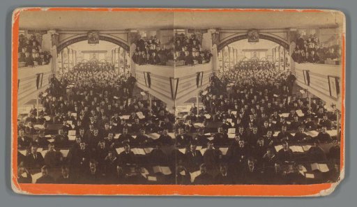 Advertisement with a view of the practical, banking, and office departments of the Eastman Business College in Poughkeepsie, New York