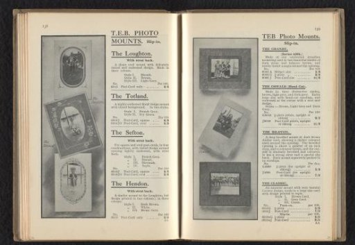 Passe-partouts for photographs
