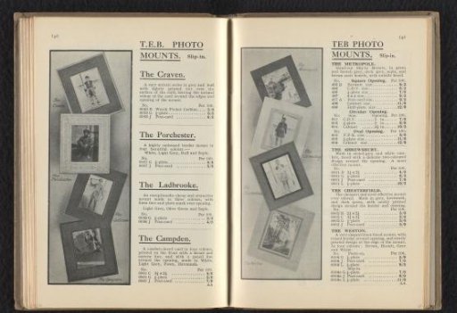 Passe-partouts for photographs