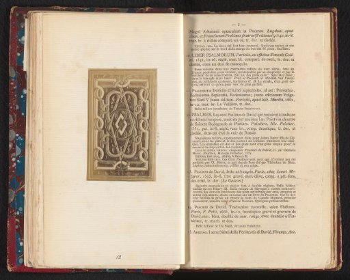 Photographic reproduction of the book cover of Honderd Psalmen van David from 1551