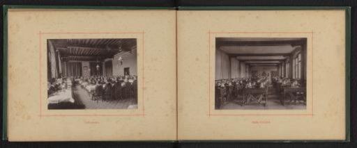 Study room of the abbey school of Maredsous