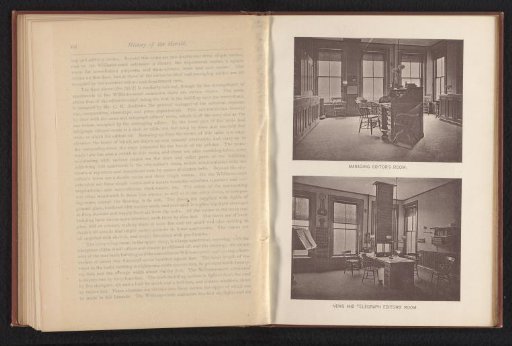 Offices of the Editor-in-Chief and the News and Telegraph Editor of the Boston Herald