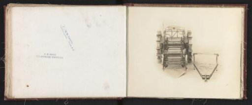 Agricultural implement of the Eureka Mower Co. in Utica