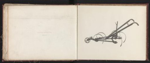 Agricultural implement of the Eureka Mower Co. in Utica