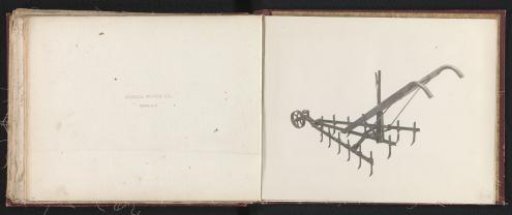 Agricultural implement of the Eureka Mower Co. in Utica