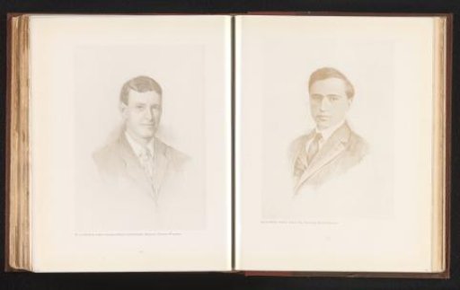 Reproduction of a retouched photographic reproduction with a portrait of W. A. Craick
