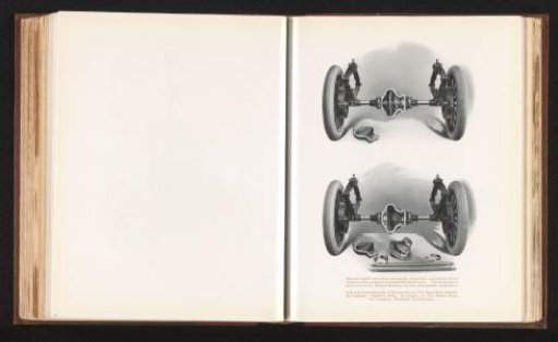 Two images of bicycle parts from the Belden Motor Car Company in Pittsburgh