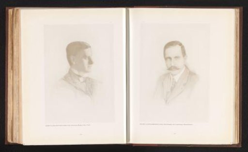 Reproduction of a retouched photographic reproduction with a portrait of John Clyde Oswald
