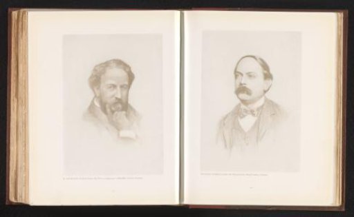 Reproduction of a retouched photographic reproduction with a portrait of H. Snowden Ward
