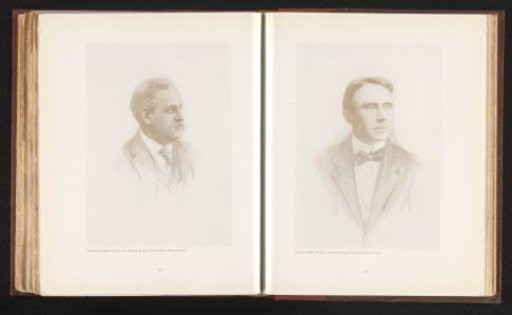 Reproduction of a retouched photographic reproduction with a portrait of John H. Delaney