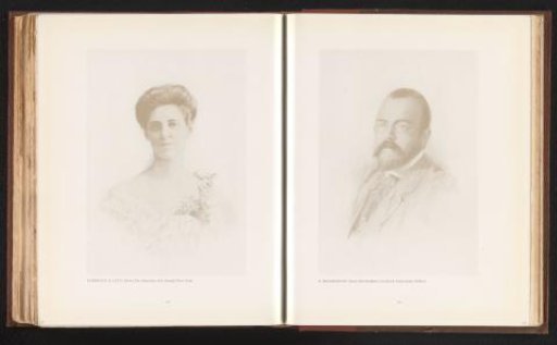 Reproduction of a retouched photographic reproduction with a portrait of B. Modderman