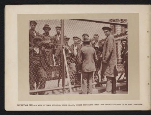 Migrants in detention for deportation from the United States of America
