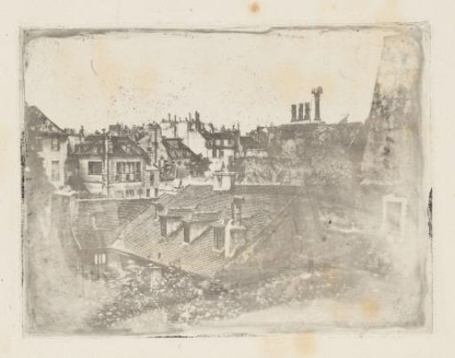 View from the window of Hippolyte Fizeau in Paris