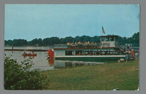 Ship Winona Queen on Winona Lake, Indiana