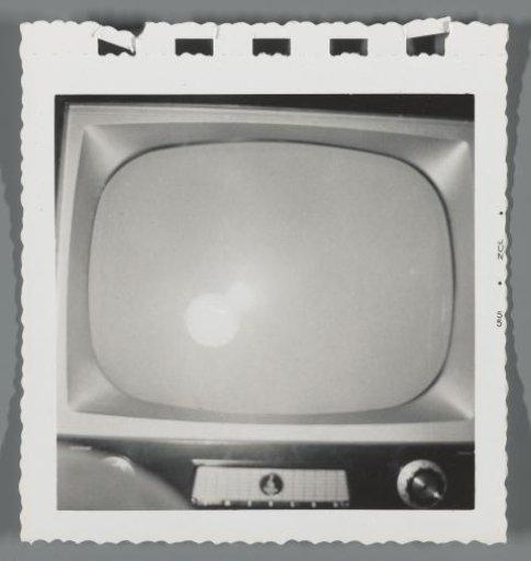 Portrait of a television