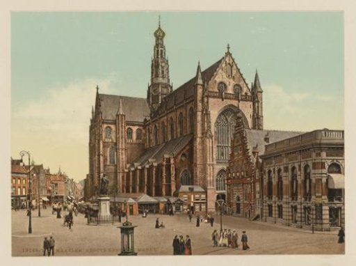 View of the Great Church in Haarlem