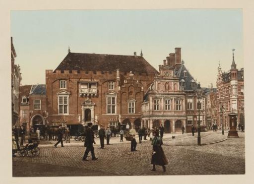 View of the Town Hall in Haarlem