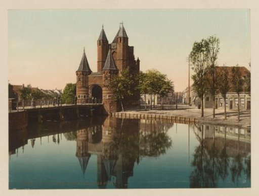View of the Amsterdam Gate in Haarlem
