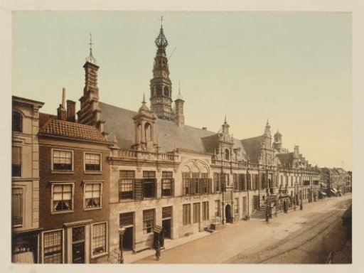 View of the Town Hall in Haarlem