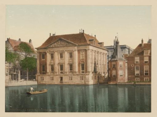 View of the Mauritshuis in The Hague