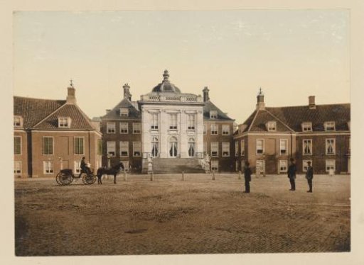 View of the Palace Huis ten Bosch in The Hague