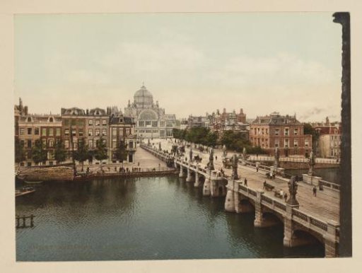 View of the Hogesluis in Amsterdam