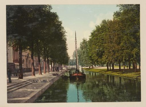 View of the Prinsessegracht in The Hague
