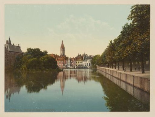 View of the Hofvijver in The Hague