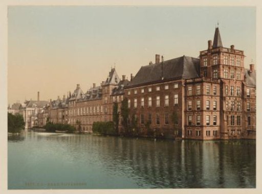 View of the Vijverberg in The Hague