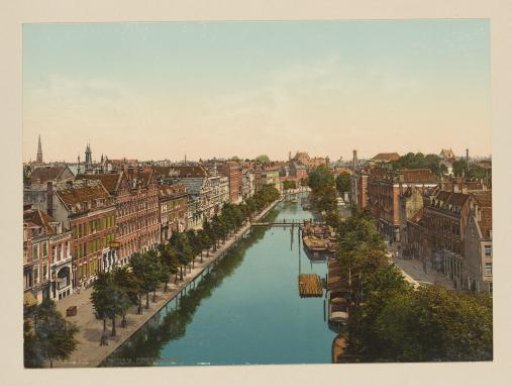 View of the Coolsingel in Rotterdam