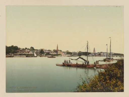 View of Arnhem on the Rhine