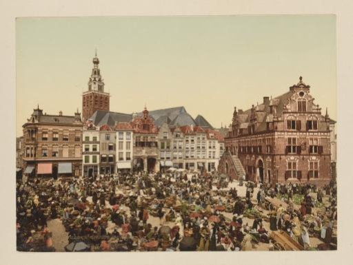 View of the Grote Markt in Nijmegen