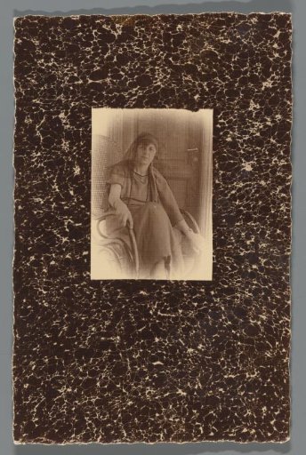 Portrait of a woman (Miss Dickinson, teacher)