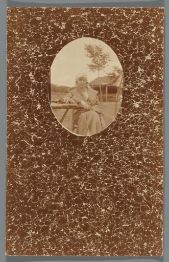 Portrait of a woman (Miss Dickinson, teacher)