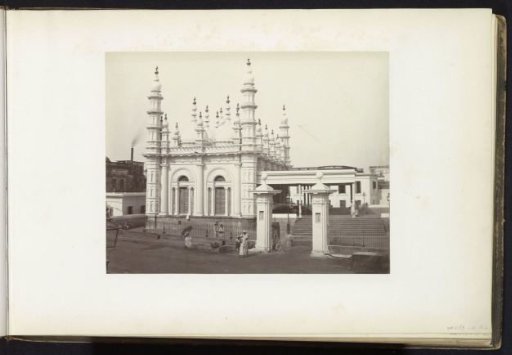 Exterior of the Tipu Sultan Shahi Mosque in Kolkata, West Bengal, India