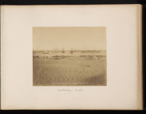 Disembarkation of British troops on the Suez Canal at Ismaïlia