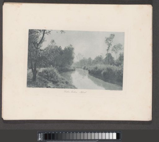 Drainage canal at Loeboe Dalam on Sumatra