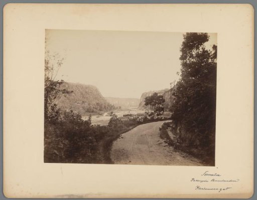 View of the Karbouwengat in West-Sumatra