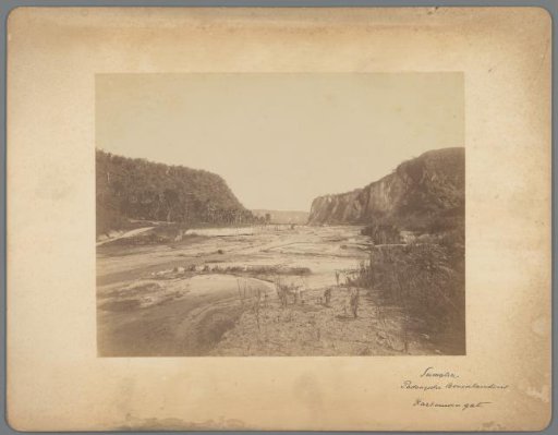 View of the Karbouwengat in West-Sumatra